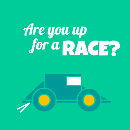 Kodningsprojektet Race Time av Tim